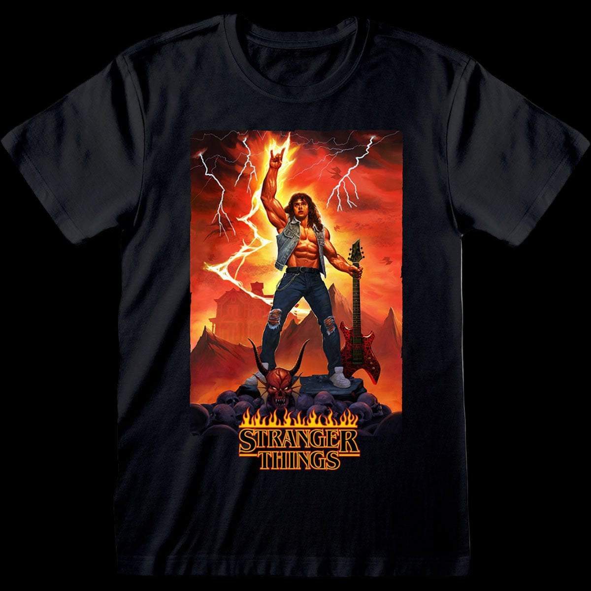 Stranger Things 4 "Eddie Rocks" Shirt