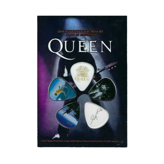 Queen "Set of 5" Licensed Guitar Picks - Mainstay Entertainment