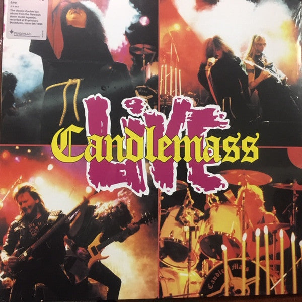 Candlemass "Live" 2xLP Vinyl