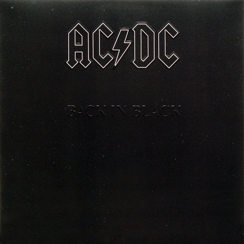 AC/DC "Back In Black" 180g Vinyl
