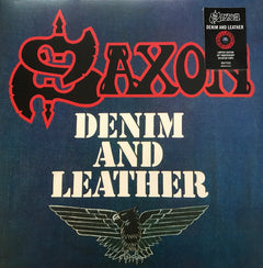SAXON - Denim And Leather (Color Vinyl) LP Record