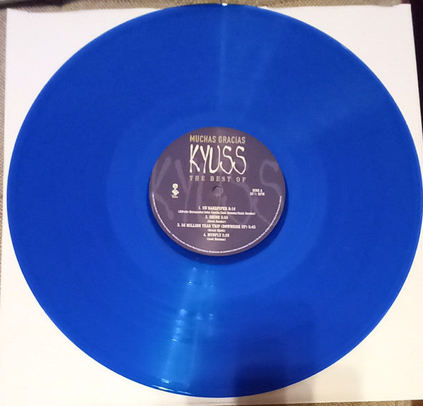 Kyuss "Muchas Gracias: The Best Of Kyuss" Blue Translucent 2xLP Vinyl