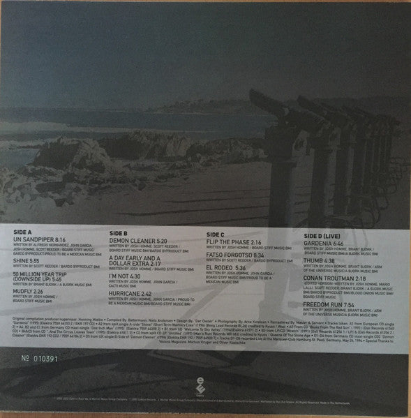 Kyuss "Muchas Gracias: The Best Of Kyuss" Blue Translucent 2xLP Vinyl