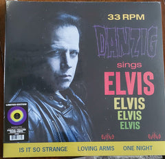 Danzig "Sings Elvis" Purple/Yellow Haze Color Vinyl
