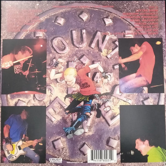 Circle Jerks "Wild In The Streets" Orange Vinyl