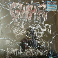 GWAR "Battle Maximus" Crystal Blue w/Dark Blue Swirl 2xLP Vinyl  **USED**