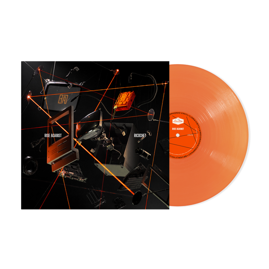 RISE AGAINST 'RICOCHET' LP (Limited Edition — Only 500 Made, Translucent Orange Crush Vinyl) Revolver Magazine