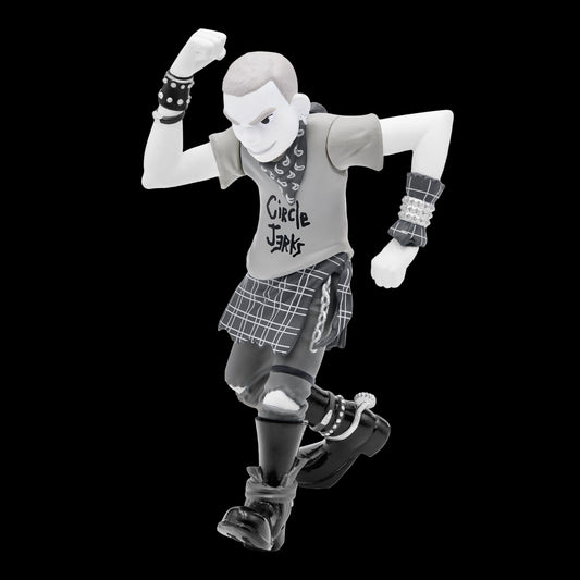 Super7 x Circle Jerks Skank Man Grayscale ReAction Figure