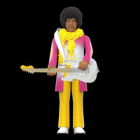 Super7 x Jimi Hendrix (Reverse Album Colors) ReAction Figure