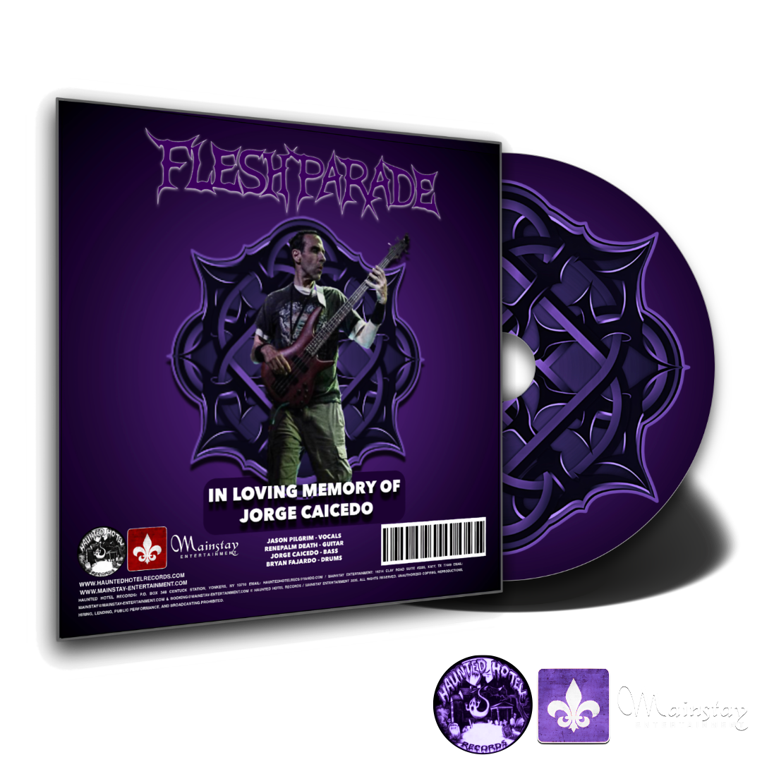 Flesh Parade "Repercussions" CD Sleeve