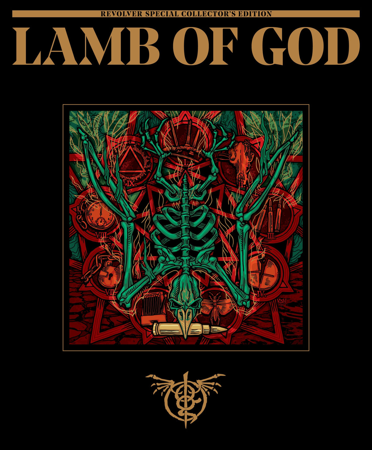 LAMB OF GOD x REVOLVER SPECIAL COLLECTOR'S EDITION DELUXE MAGAZINE Revolver Magazine