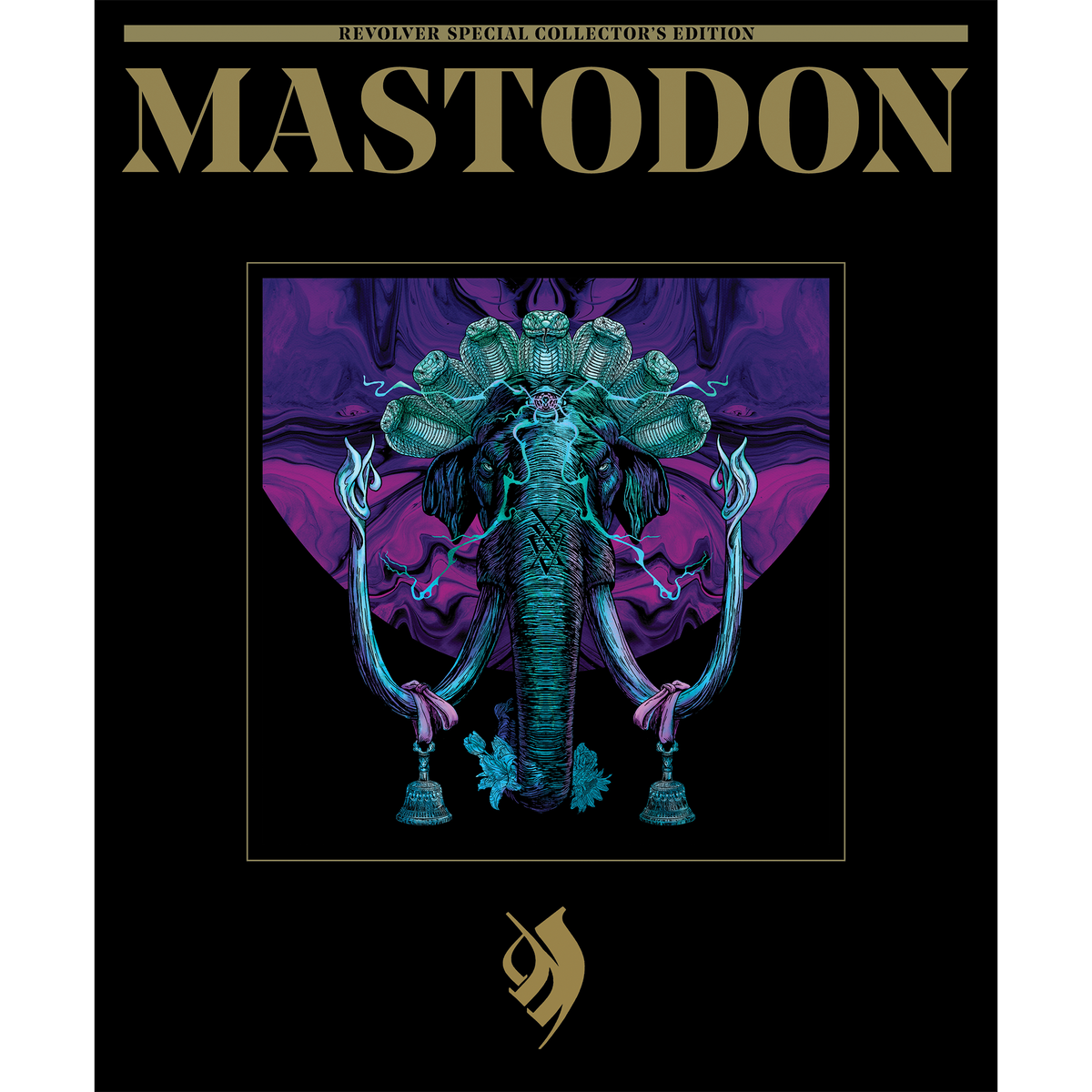 MASTODON ‘CRACK THE SKYE’ LP w/ SIGNED 12"x12" PAUL ROMANO PRINT & COLLECTORS EDITION MAGAZINE Revolver Magazine