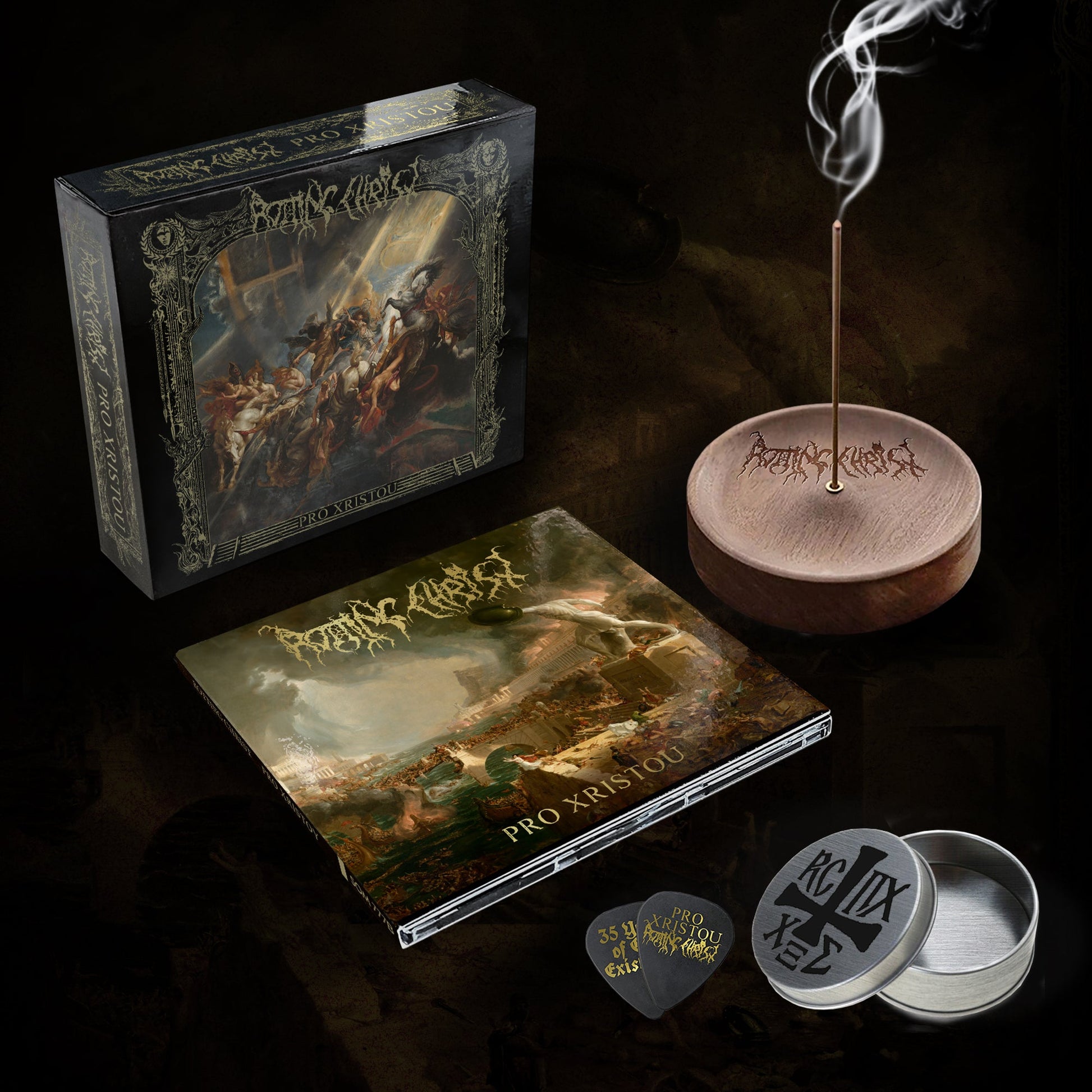 Rotting Christ "Pro Xristou" [CD Digipak / Vinyl]