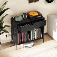 DirectDeals "Record Player" Stand w/Power Outlets