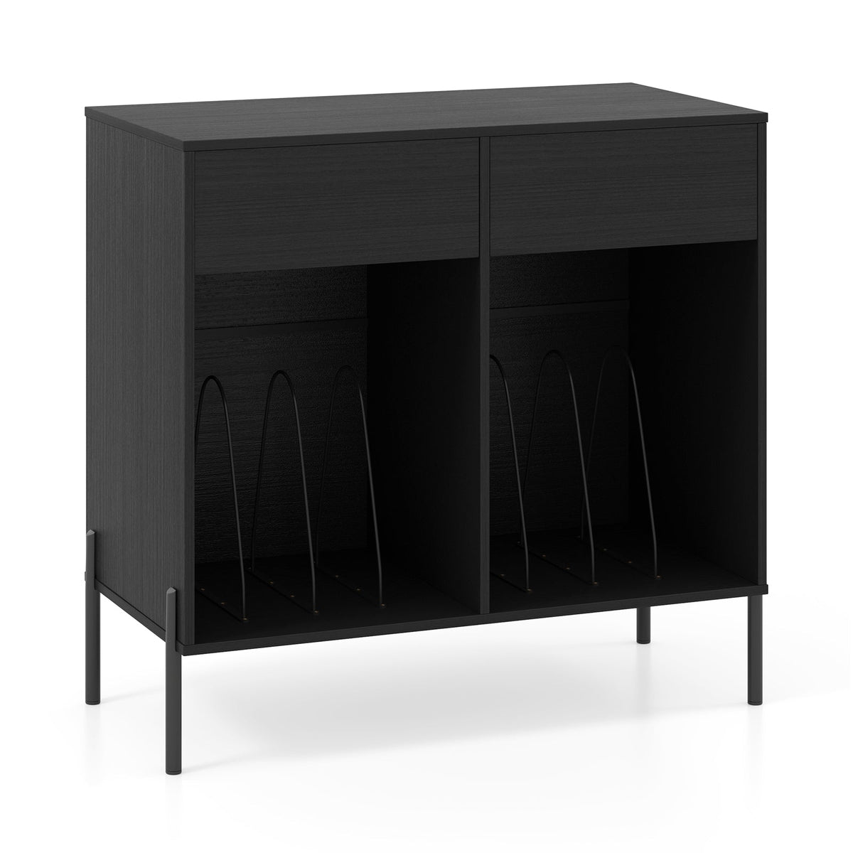 DirectDeals "Record Player" Stand w/Power Outlets