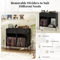 DirectDeals "Record Player" Stand w/Power Outlets