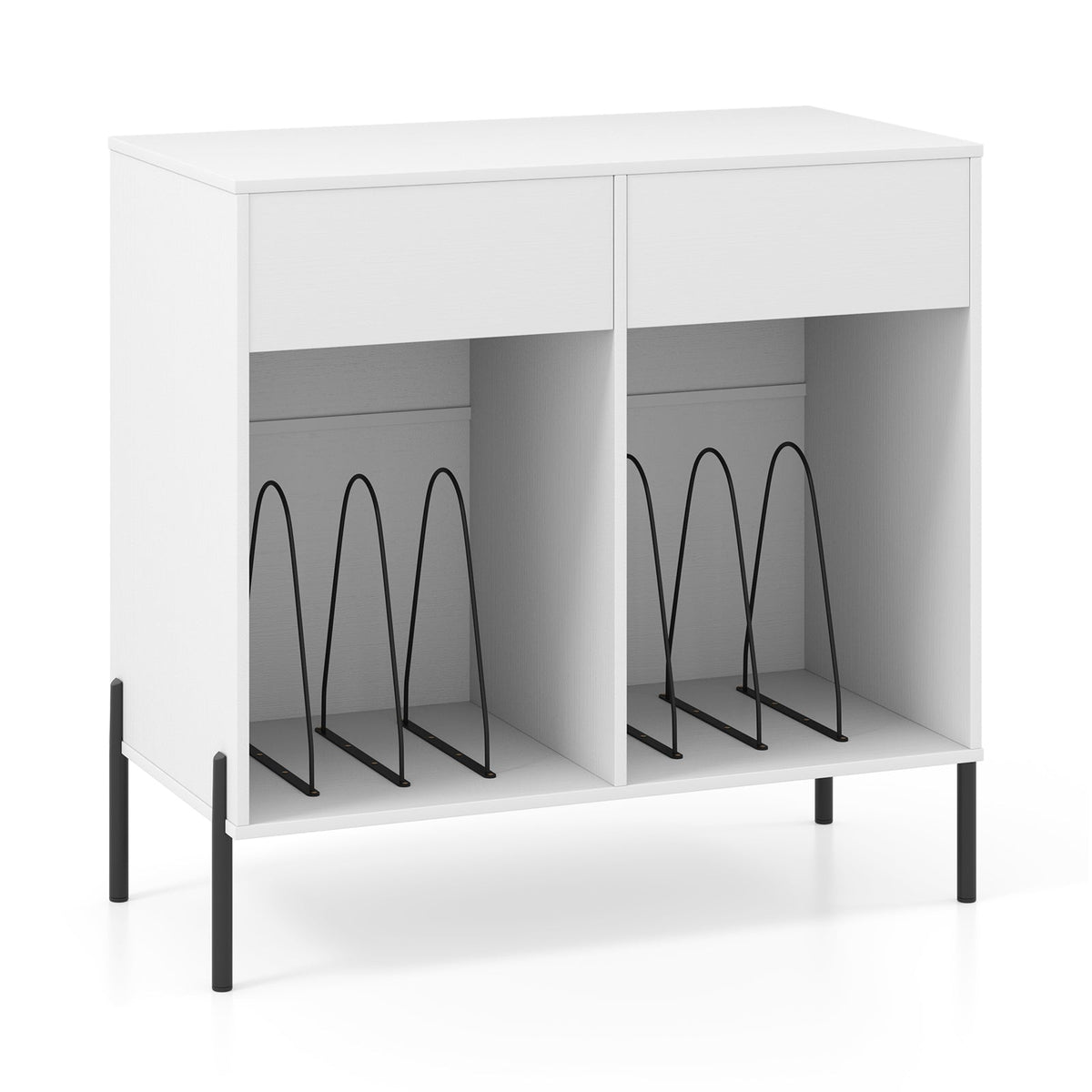 DirectDeals "Record Player" Stand w/Power Outlets