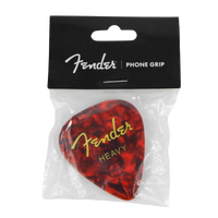 Fender guitar pick phone grip (Red) Pluginz Keychains