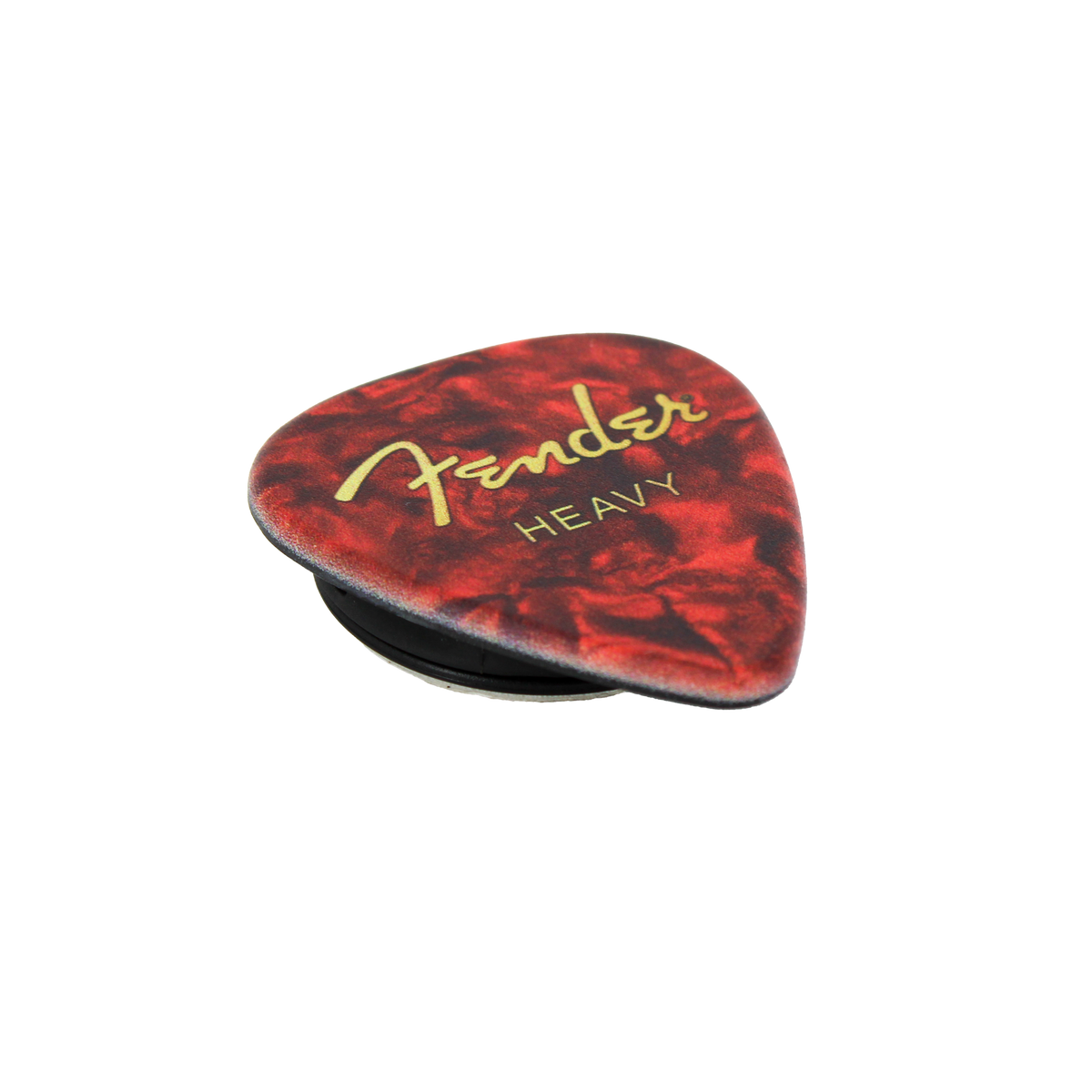 Fender guitar pick phone grip (Red) Pluginz Keychains