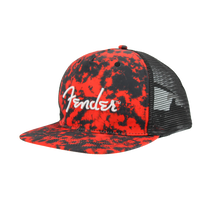 Fender Red Rival Hat Pluginz Keychains