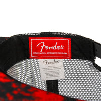 Fender Red Rival Hat Pluginz Keychains
