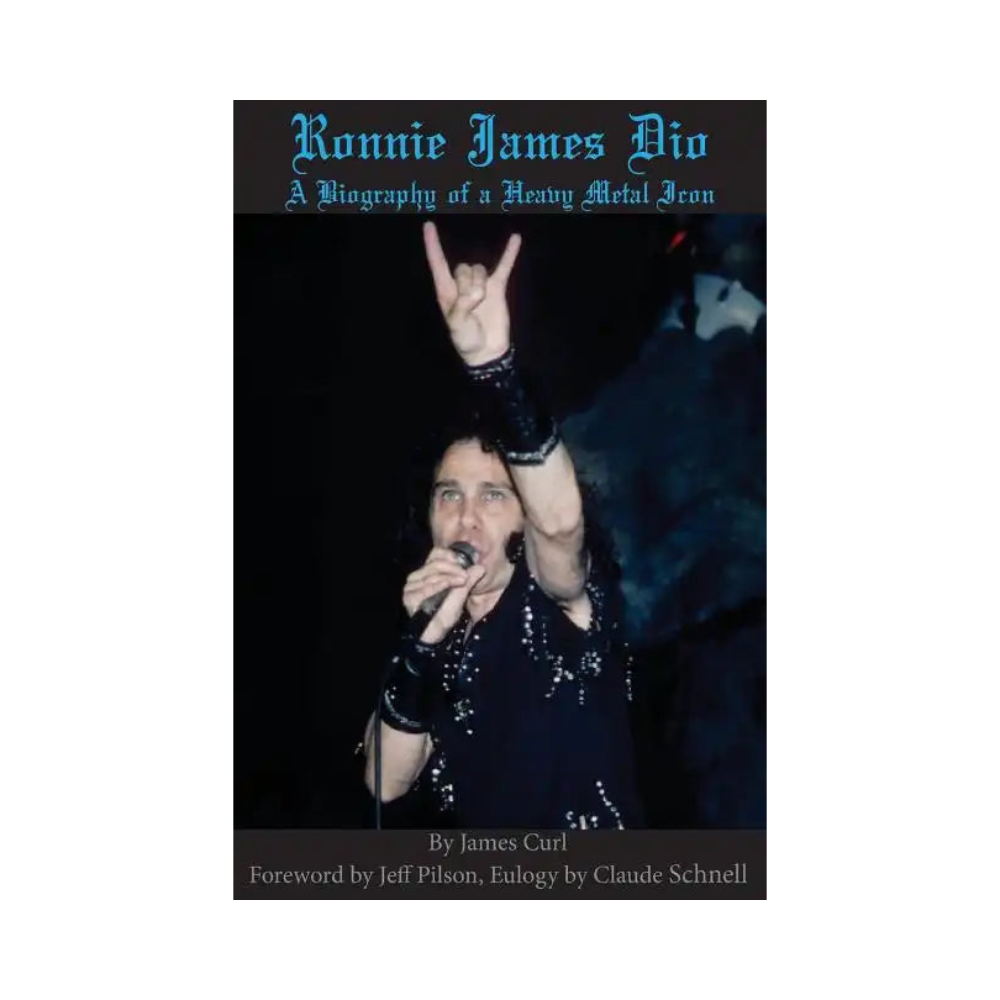 Ronnie James Dio "A Biography of a Heavy Metal Icon" Soft Cover Book - Mainstay Entertainment