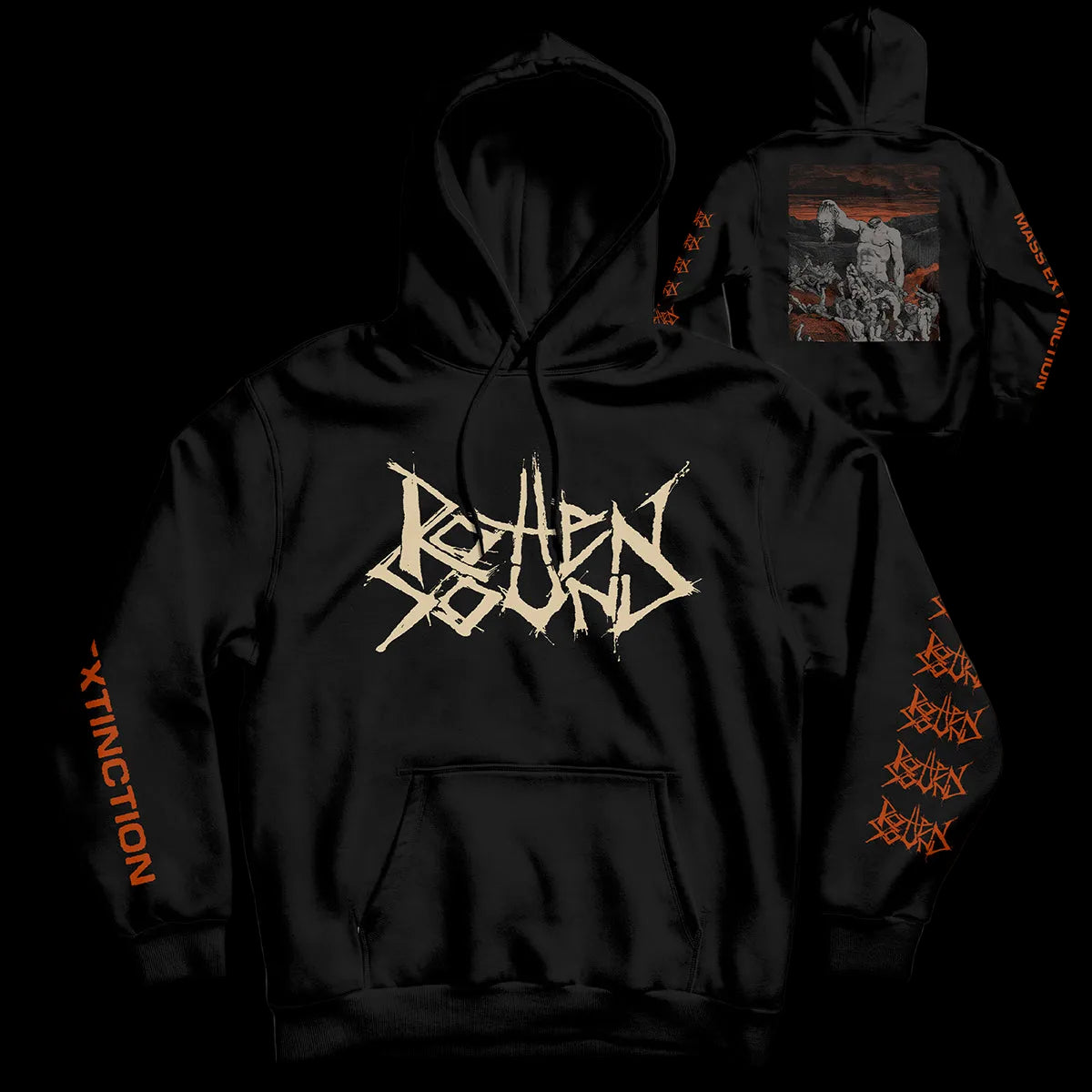 Rotten Sound "Extinction Logo" SHIRT / HOODIE / SWEATSHIRT - Mainstay Entertainment