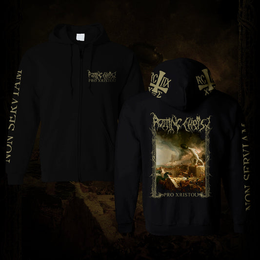 Rotting Christ "Pro Xristou" Zip-Up Hoodie - Mainstay Entertainment