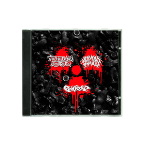 Rubufaso Mukufo / Nervous Impulse / Epicrise "Atomic Grind 3-Way Split" CD - Mainstay Entertainment