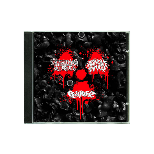 Rubufaso Mukufo / Nervous Impulse / Epicrise "Atomic Grind 3-Way Split" CD - Mainstay Entertainment