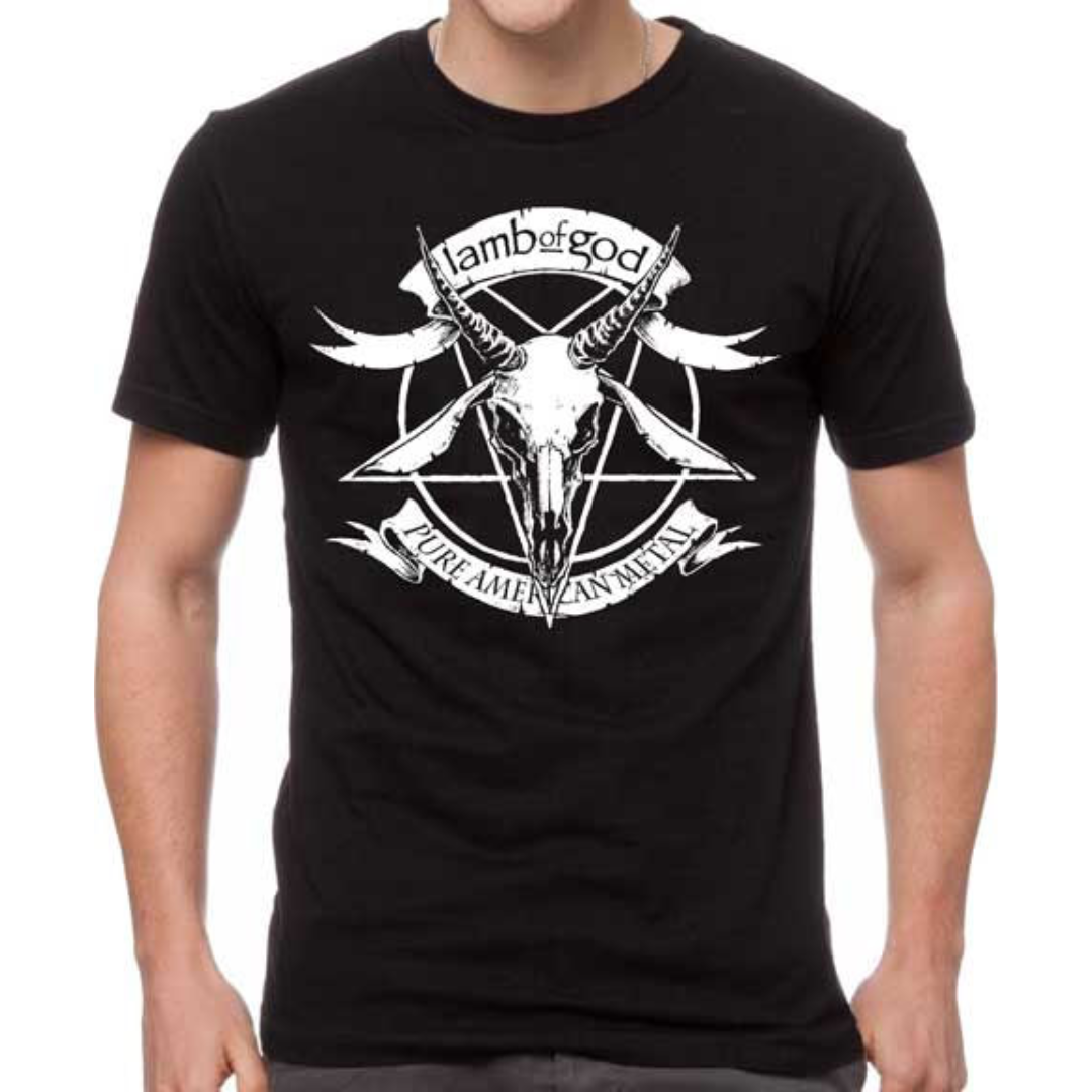 LAMB OF GOD 'PURE AMERICAN METAL' T-SHIRT Revolver Magazine