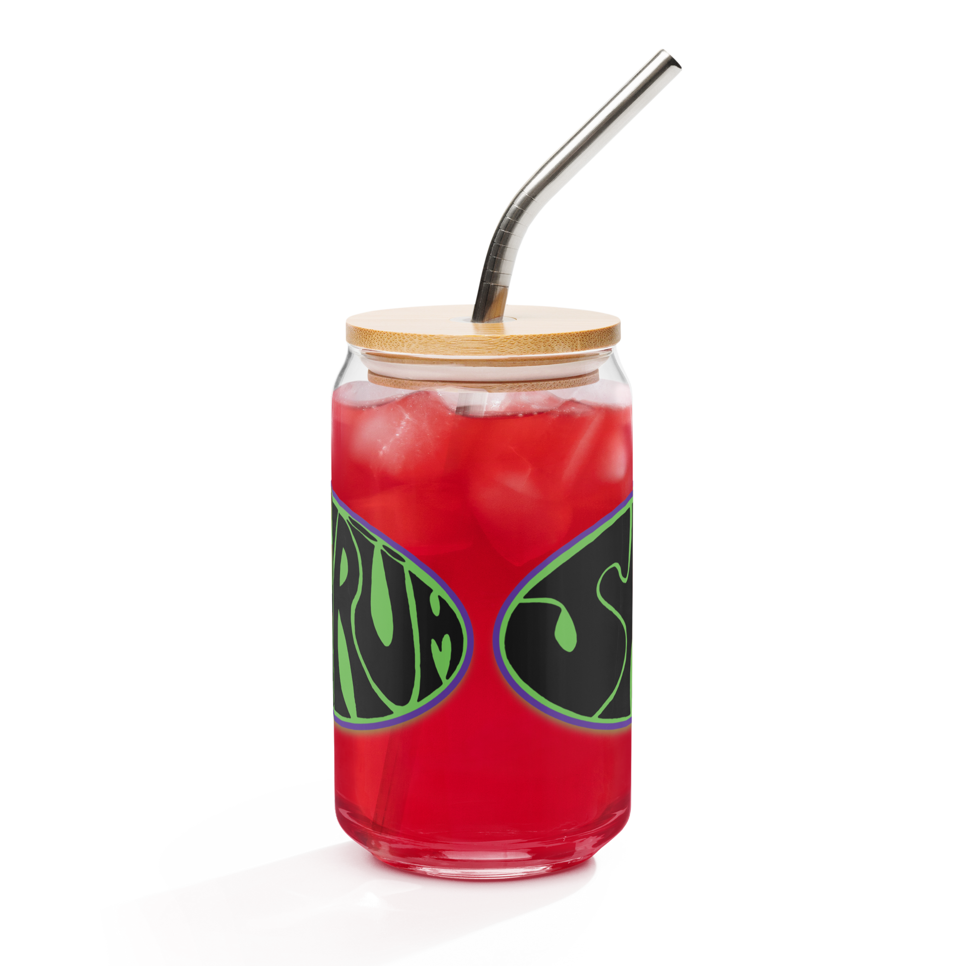 SHRÜM "Logo" Can-Shaped Glass - Mainstay Entertainment