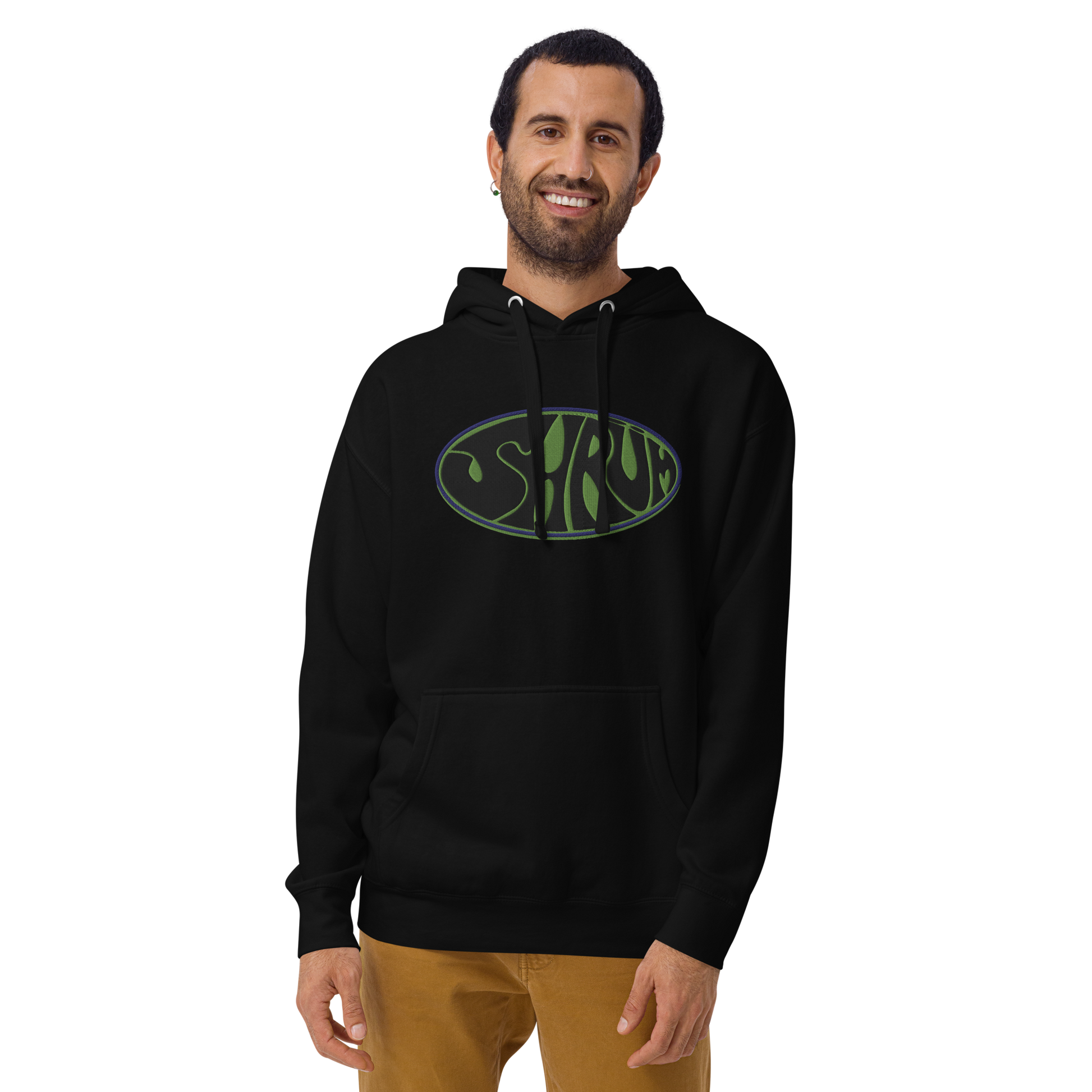 SHRÜM "Logo" Embroidered Pullover Hoodie - Mainstay Entertainment