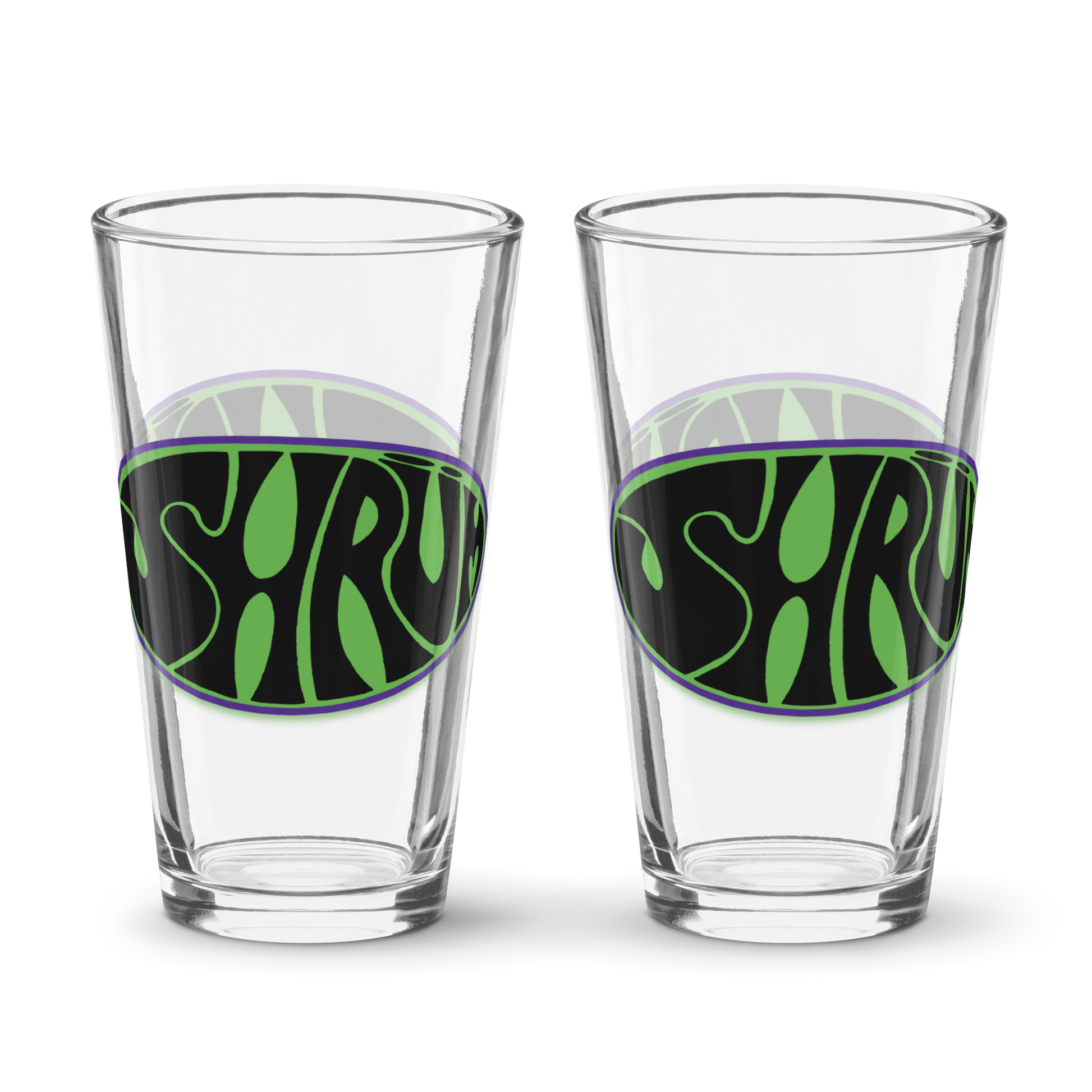 SHRÜM "Logo" Pint Glass - Mainstay Entertainment