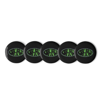 SHRÜM "Logo" Set of (5) Buttons - Mainstay Entertainment