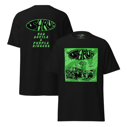SHRÜM "Red Devils & Purple Ringers" Green Shirt - Mainstay Entertainment