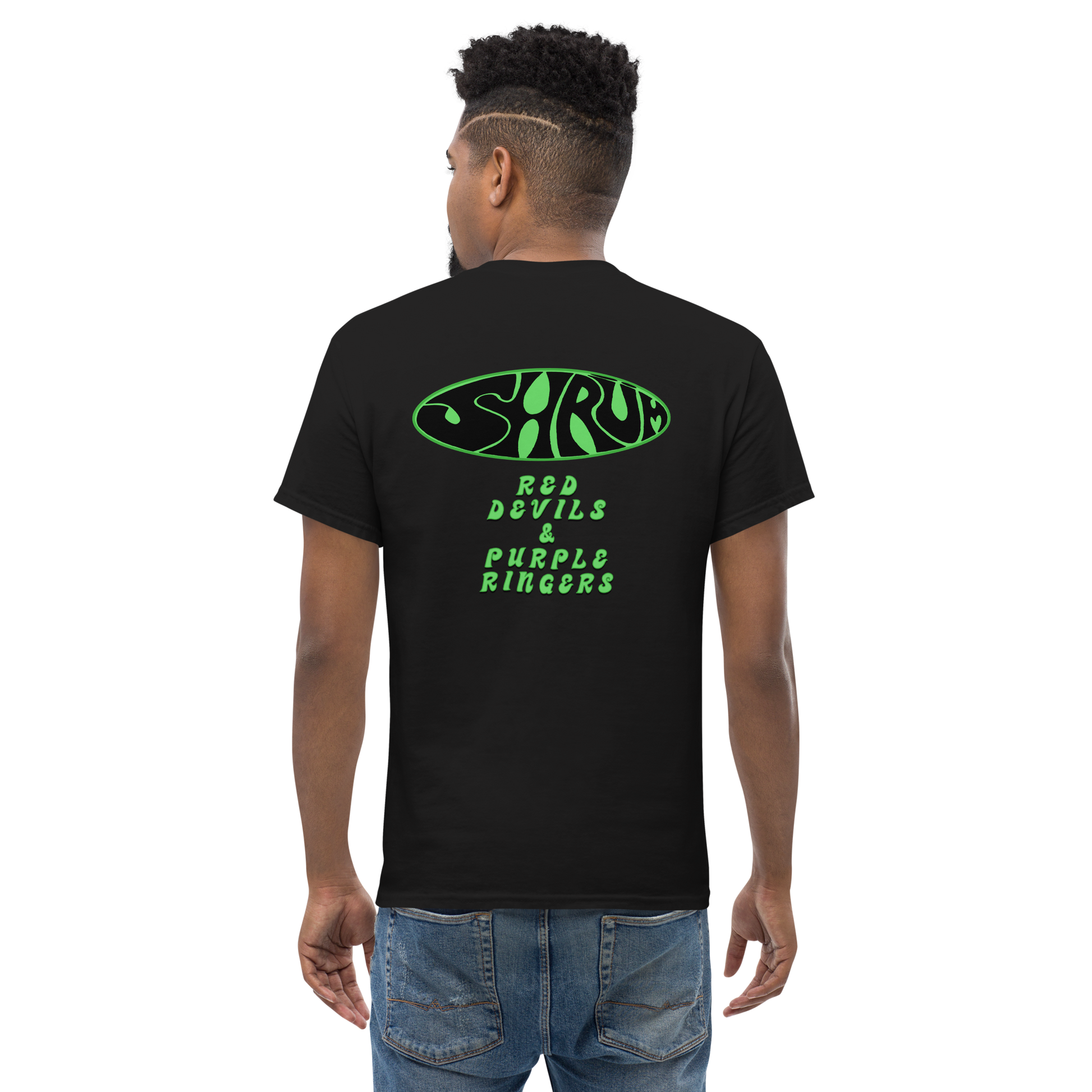 SHRÜM "Red Devils & Purple Ringers" Green Shirt - Mainstay Entertainment