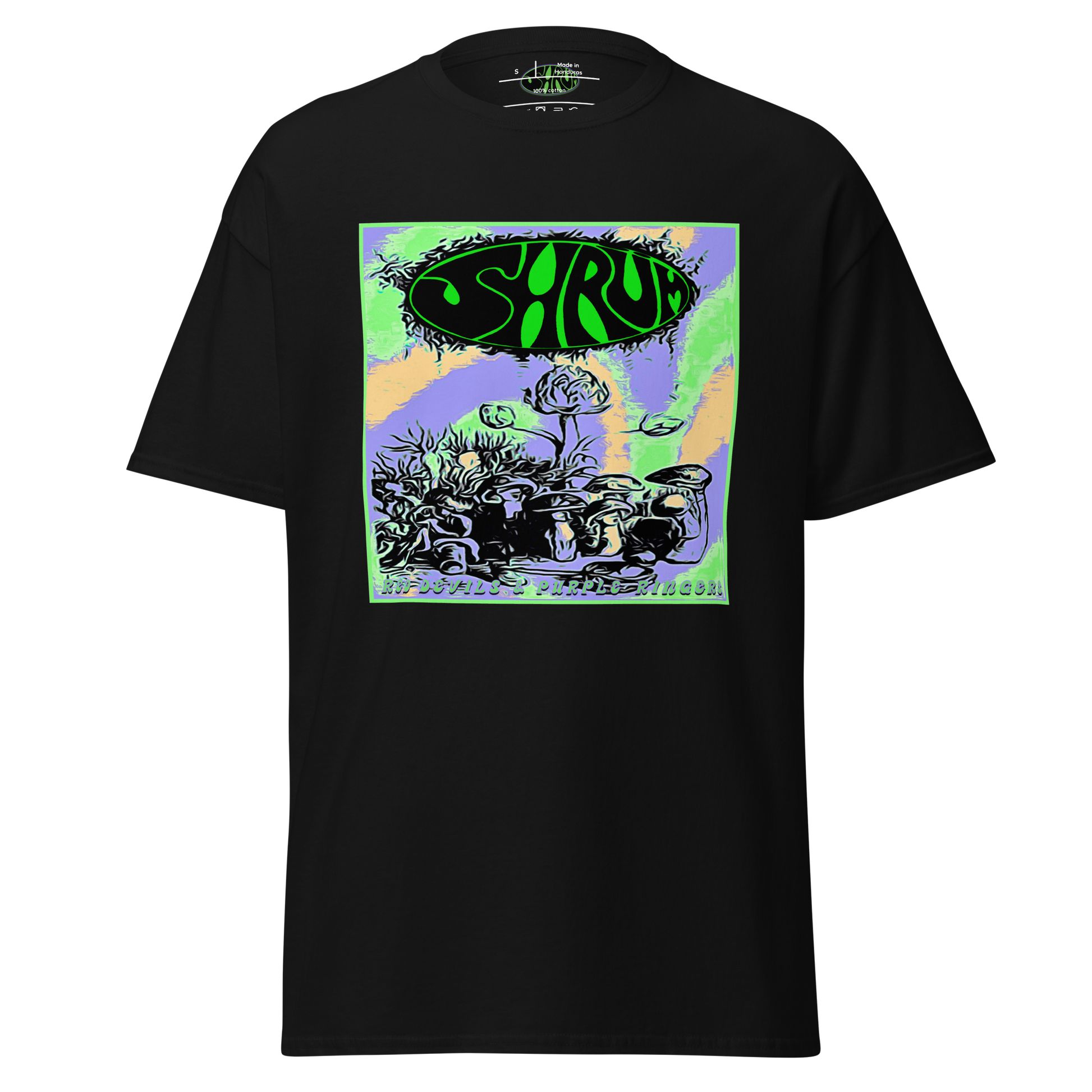 SHRÜM "Red Devils & Purple Ringers" Multicolor Shirt - Mainstay Entertainment