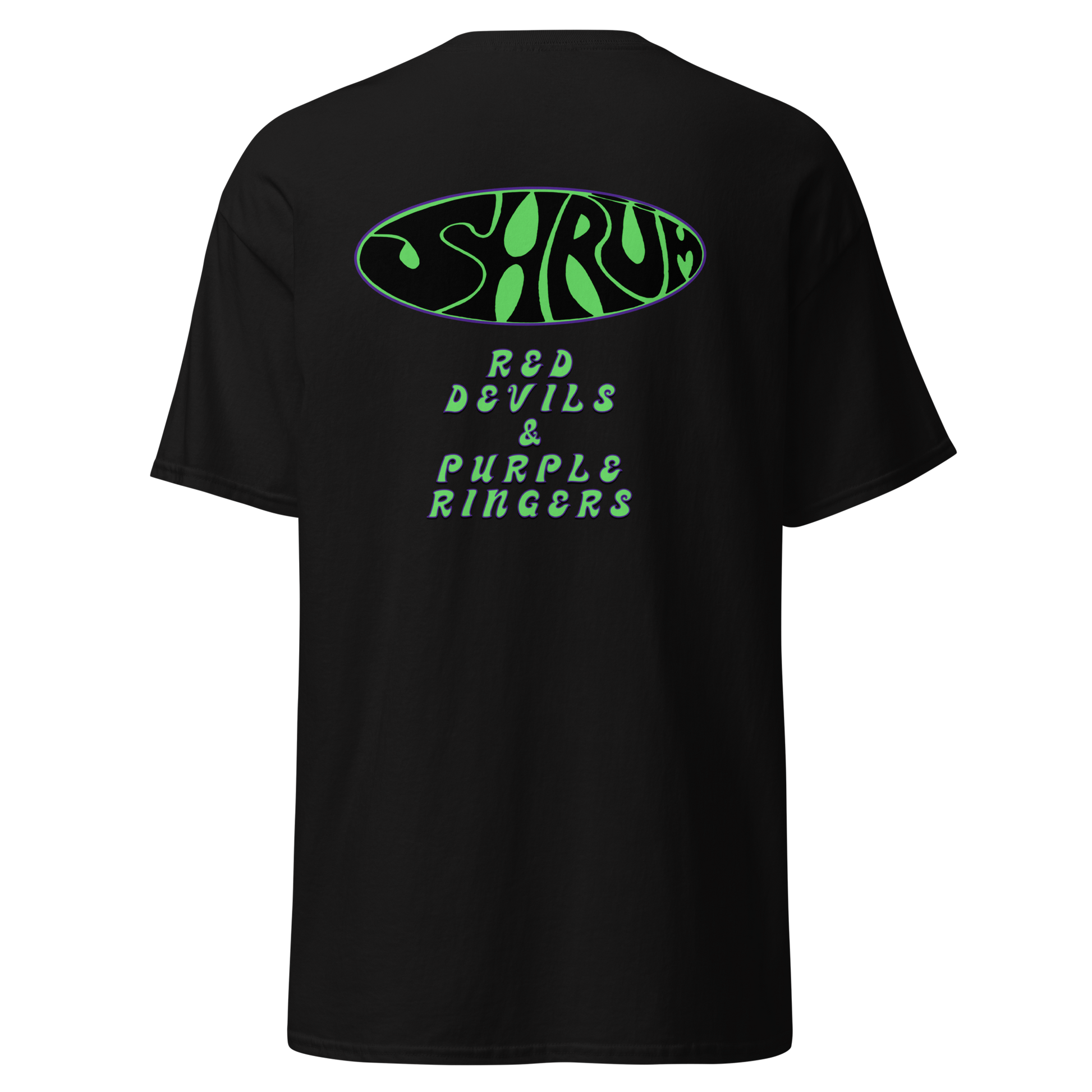 SHRÜM "Red Devils & Purple Ringers" Multicolor Shirt - Mainstay Entertainment