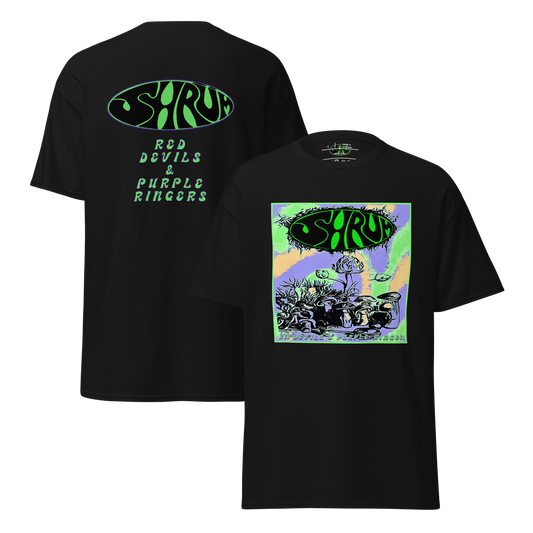 SHRÜM "Red Devils & Purple Ringers" Multicolor Shirt - Mainstay Entertainment