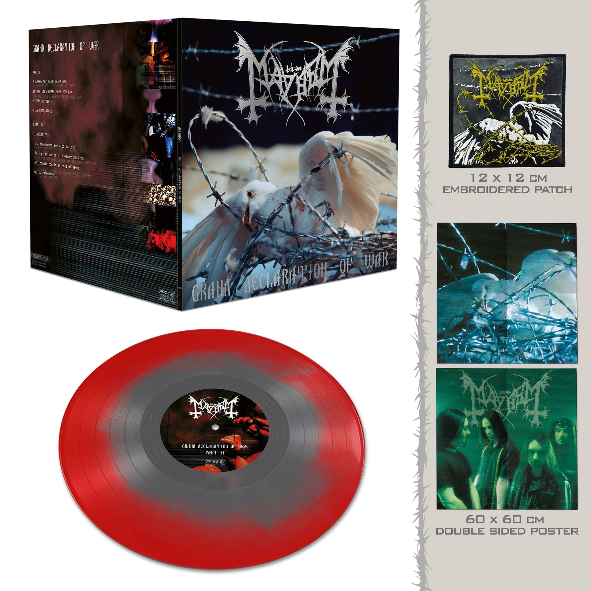 Mayhem "Grand Declaration of War 25th Anniversary" Vinyl