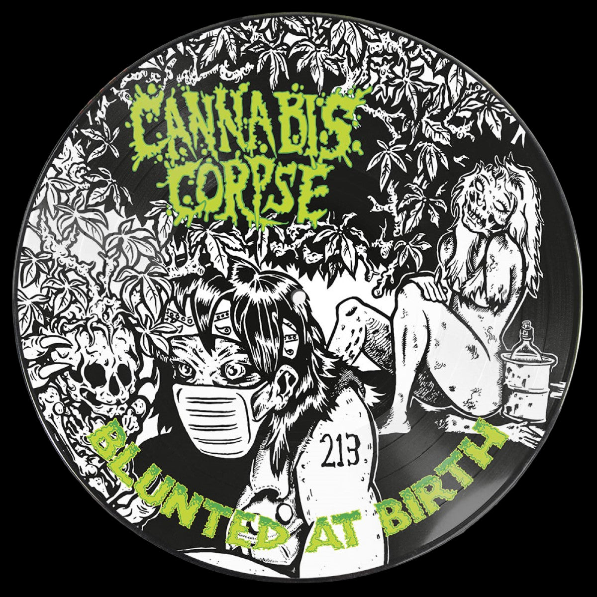 Cannabis Corpse "Blunted at Birth" [CD Digipak / Vinyl / Cassette]