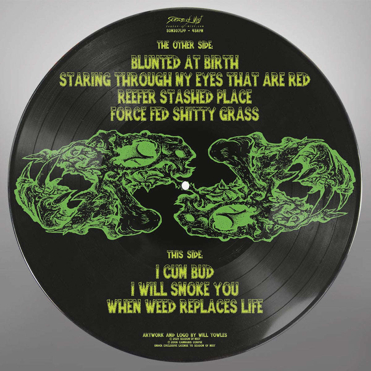 Cannabis Corpse "Blunted at Birth" [CD Digipak / Vinyl / Cassette]