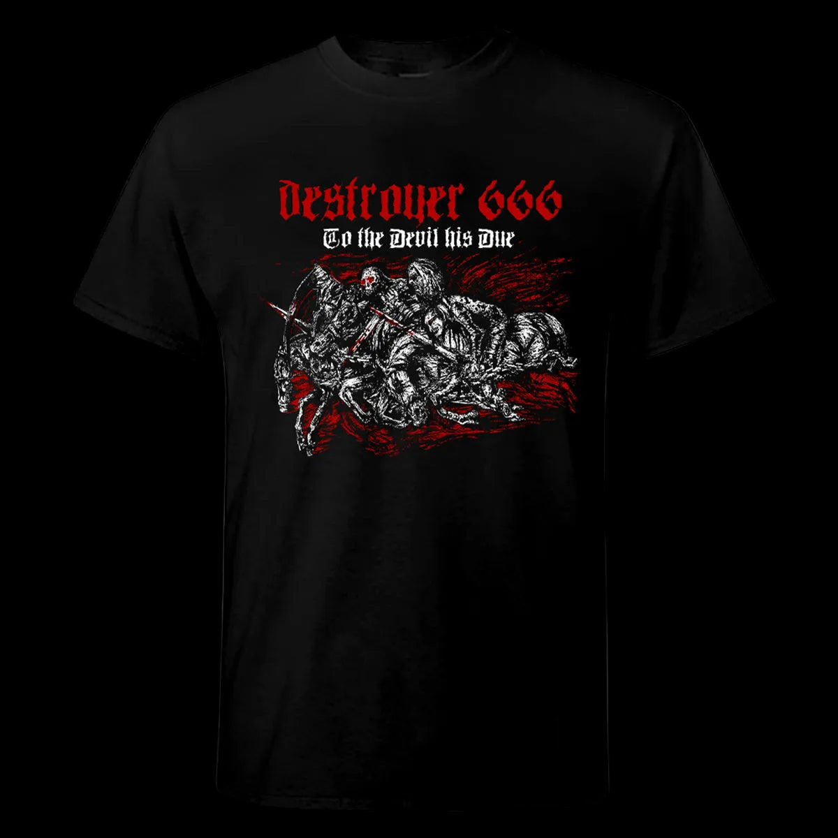 Deströyer 666 "To The Devil His Due" Shirt