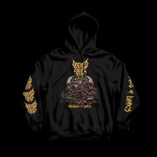 Defeated Sanity "Chronicles Of Lunacy" HOODIE / SWEATSHIRT / LONG SLEEVE