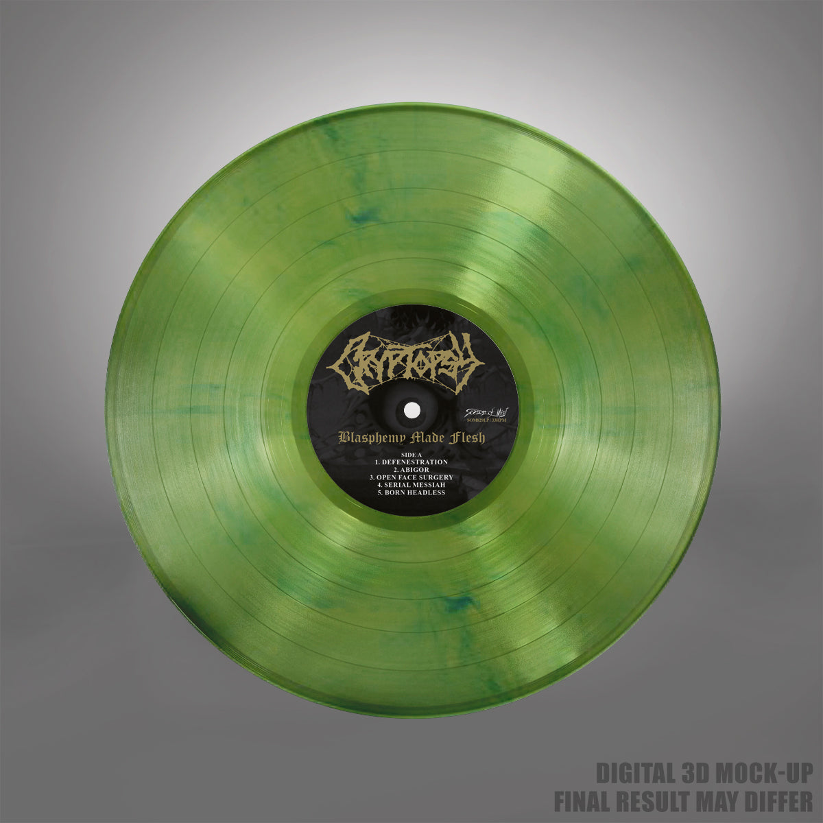 Cryptopsy "Blasphemy Made Flesh" [CD / Vinyl]