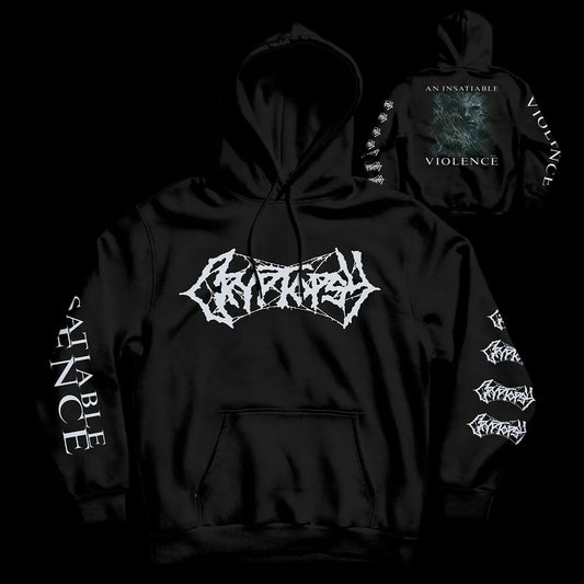 Cryptopsy "Insatiable Logo" SHIRT / HOODIE / SWEATSHIRT