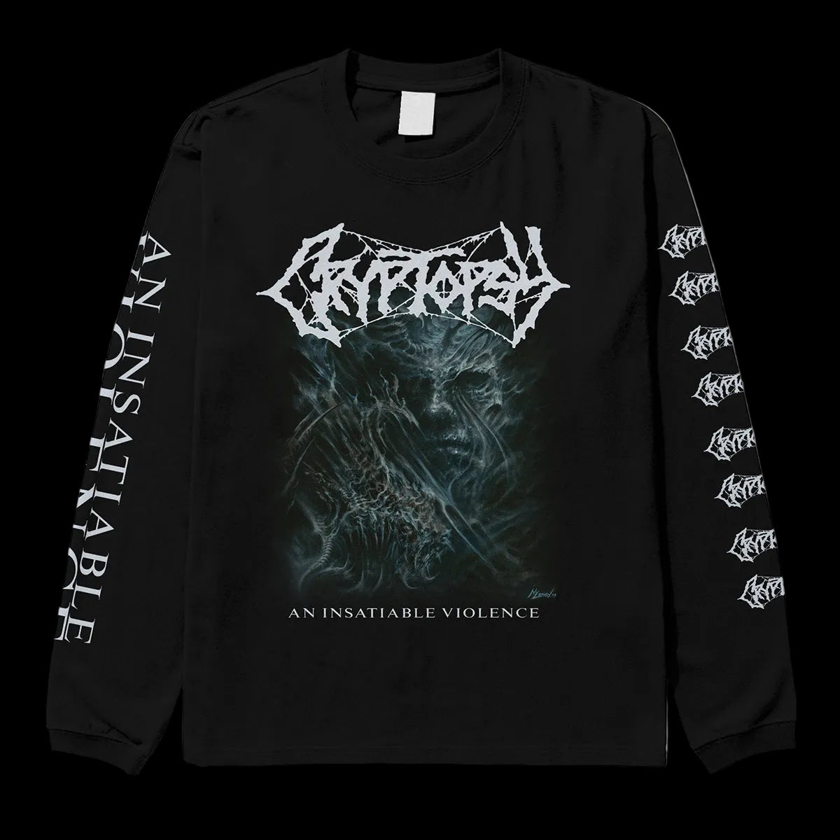 Cryptopsy "An Insatiable Violence" SHIRT / HOODIE / SWEATSHIRT