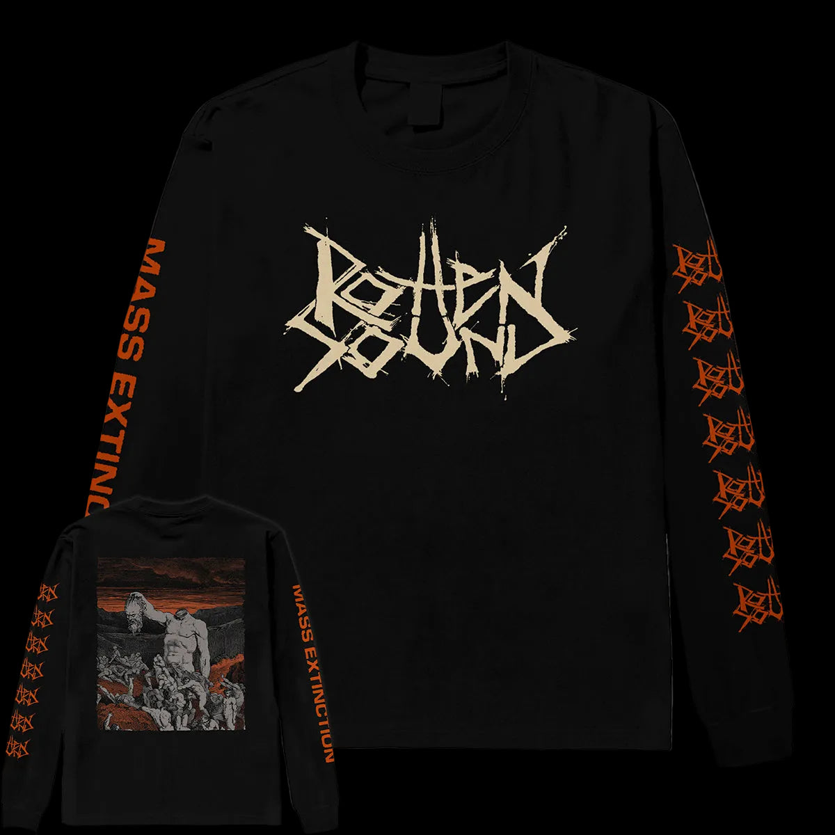Rotten Sound "Extinction Logo" SHIRT / HOODIE / SWEATSHIRT