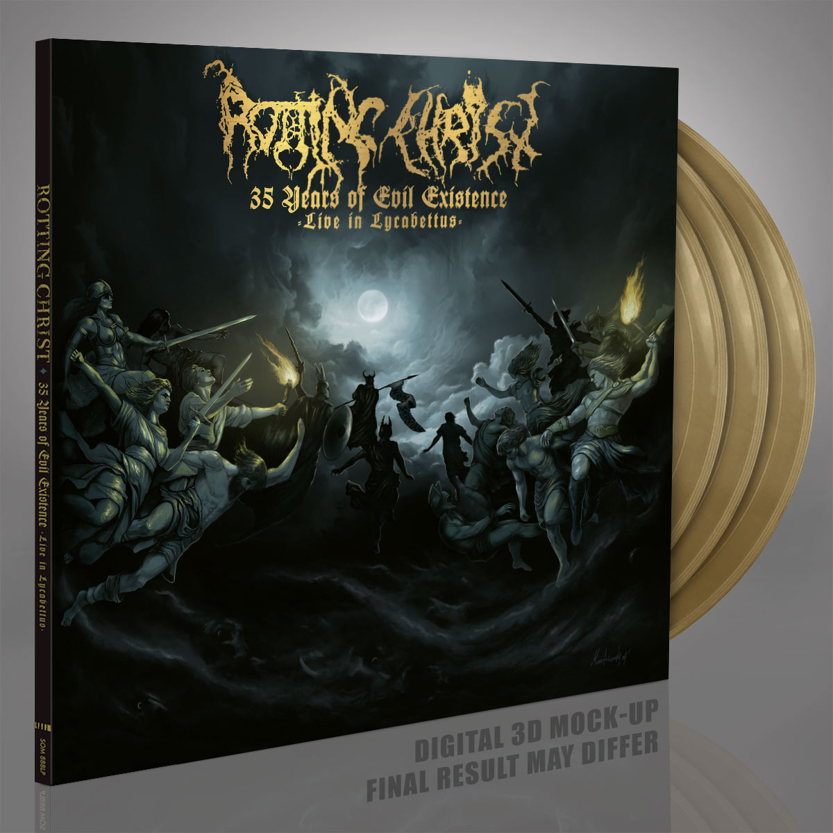 Rotting Christ "35 Years of Evil Existence - Live in Lycabettus" [CD Digipak / Vinyl]
